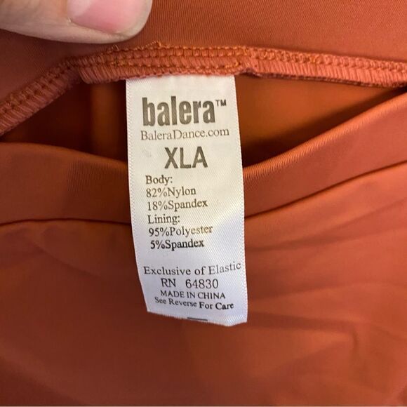 WEISSMAN Balera Dance costume Mock Neck Asymmetrical Dress D10665 Adult XLA - Picture 10 of 15